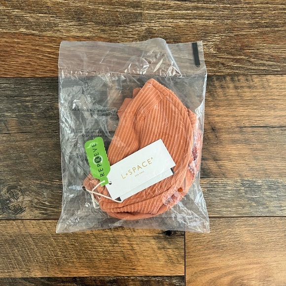 NWT L*Space Nikita Bikini Top in Sienna - Picture 3 of 4